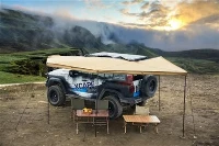 Tenda Sisi Mobil Cangkang PVC 270 Derajat